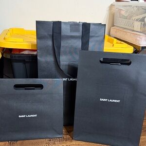 Saint Laurent Shopping Bag Trio